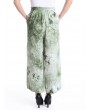 Casual Tie-dyed Wide Leg High Waist Pants For Women