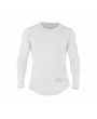 Mens Sport Cotton Breathable Tops Solid Color O-neck Long Sleeve Casual T shirt